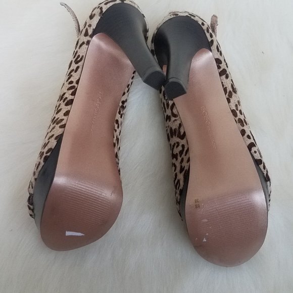 Bcbgeneration leopard print heels size 8 - Picture 5 of 6